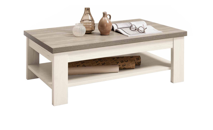 Couchtisch set one York in Eiche Nelson-Nachbildung