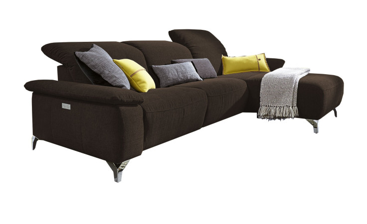 Basis - Ecksofa Musterring MR 370, in der Farbausführung braun