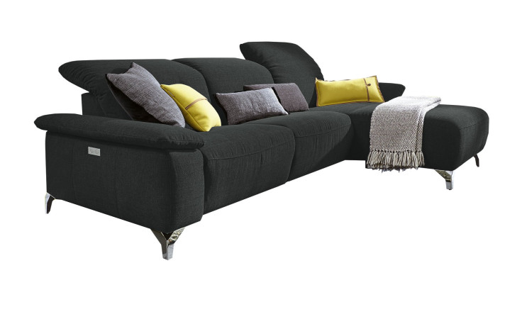 Basis - Ecksofa Musterring MR 370, in der Farbausführung stone