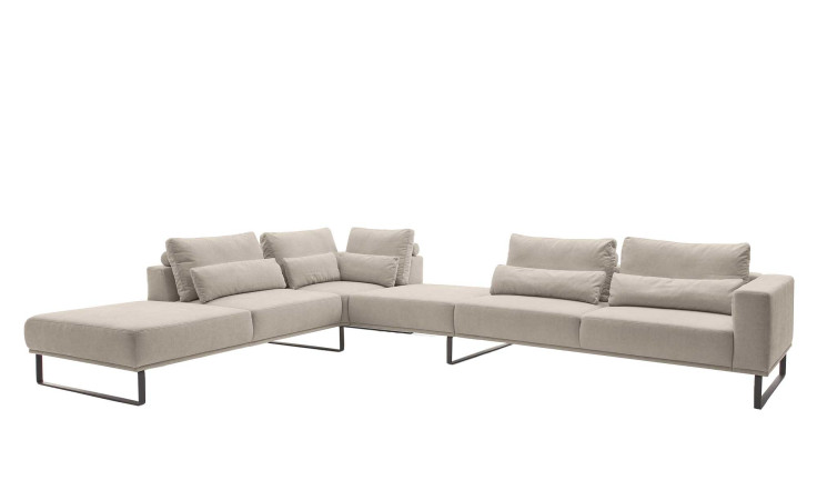 Komfort-Ecksofa Musterring JustB! PM100 in beige