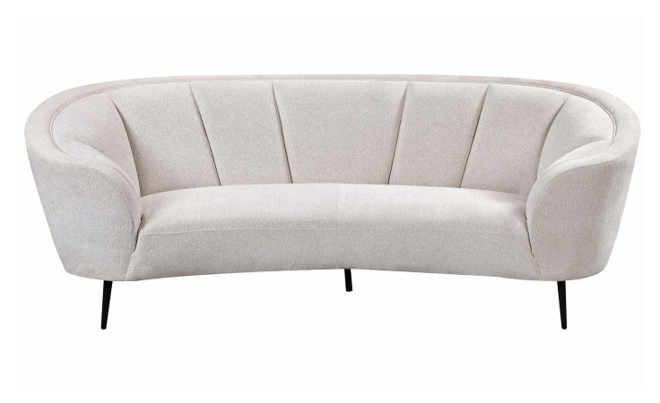 Sofa 3-sitzig Bologna in der Farbe creme