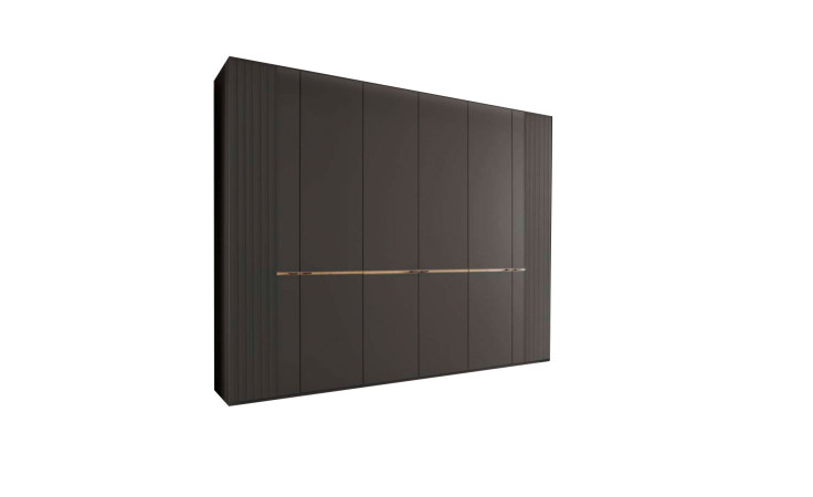 Basis-Drehtürenschrank Musterring Isabelle, in der Farbausführung Graphit