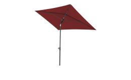 doppler Sonnenschirm Active Green Edition Ausführung Bordeaux und Gestell in Anthrazit