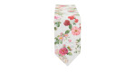 Tischband 25 x 175 cm mit Rosenmotiven.
