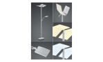 LED-Stehleuchte Domi 182 cm