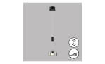 LED-Pendelleuchte Lavin 20 cm