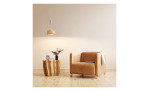 LED-Pendelleuchte Shine-Wood 21 cm