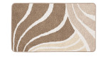 Badteppich Flame 100 x 60 cm in taupe