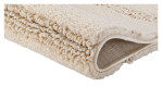 Badteppich Monrovia umgeschlagen, in der Farbe Beige. 