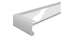 Bilderrahmen Accent 60 x 80 cm mit einer Skizzenzeichnung vom Rahmen innen.