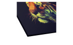 Leinwandbild Colourful Tiger 90 x 120 cm