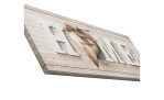 Leinwandbild Home 30 x 80 cm