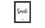 Rahmenbild Smile 24 x 19 cm
