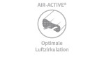 Nackenstützkissen Latex Vario Ergonomic 40 x 80 cm