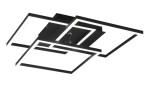LED-Deckenleuchte Mobile 