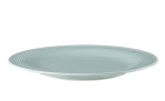 Frühstücksteller Beat 23,3 cm aus Porzellan in Arktisblau.