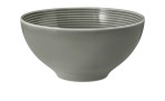 Schüssel Beat 15,7 cm aus Porzellan in Perlgrau.