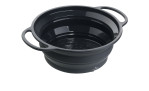 Seiher Trend 24cm in schwarz aus Silikon