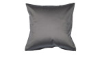 Mako-Satin kissenbezug Colors, in der Größe 40 x 40 cm und in der Farbausführung grau