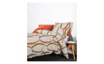 Biber Bettwäsche 155 x 220 cm Taupe Siena