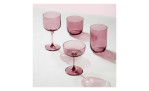 Longdrinkbecher-Set Like 2-tlg. in lila, Abbildung mit mehreren Gläsern
