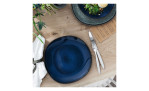 Speiseteller Lave 28 cm in blau