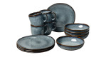 Frühstücks-Set Lave Gris 12-tlg.