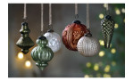 Glas-Christbaumzapfen 12 cm
