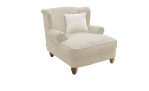 Loveseat-Sessel Bordeaux in der Farbe beige