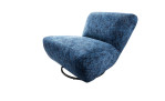 Dreh-Wipp-Sessel Calvi in der Farbe ocean