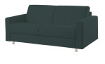 Schlafsofa Mailand in der Farbe Grün mit der einer Liegefläche von ca. 140 x 200 cm. 