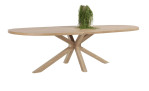 Esstisch Nyborg Eichenfurnier mit warmer Holzfarbe