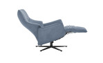 Basis-Relaxsessel 7911 in der Farbe Cool, Seitenansicht,, rechts, mit Funktion