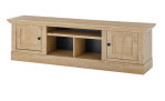 Lowboard Cabrera in Gold Harbour Oak, mit 2 Türen und 3 Fächern