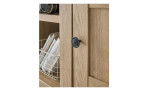 Lowboard Cabrera in Gold Harbour Oak, mit 2 Türen und 3 Fächern, Detailansicht Griff