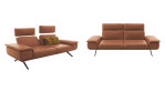 Großes und mittelgroßes Koinor Sofa Elements in der Farbe Hazel 