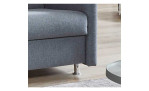 Detailfoto von der Front des Sofas