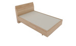 Bett Cassina aus Erle teilmassiv.