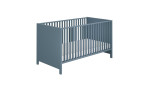 Babybett in der Farbausführung mattblau
