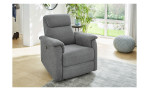 Sessel Alana in dem Stoff Chenille Grau, Milieubild