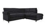 Ecksofa plano|FORM Dale in der Farbausführung Anthrazit