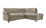 Ecksofa plano|FORM Dale in der Farbausführung Natur