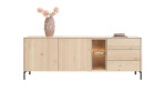 Sideboard Trenton in der Farbe Natur von vorne
