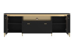 TV-Element Naim geöffnet