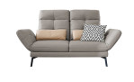 Basis - Sofa 2-Sitzer MONDO Assea Grande, in der Farbausführung grau