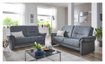 Sitzgruppe (2,5-Sitzer und ein 3-Sitzer) MONO Recita in der Ausführung denim mit Kissen