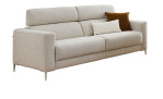 Komfort-Sofa MONDO Naila in einem Bezugsstoff in Creme
