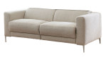 Basis-Sofa MONDO Naila in einem Bezugsstoff in Creme