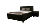 Komfort - Boxspringbett vito Somo, in der Farbausführung Schlamm