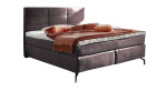 vito Asetto Basis - Boxspringbett in der Farbausführung Beluga